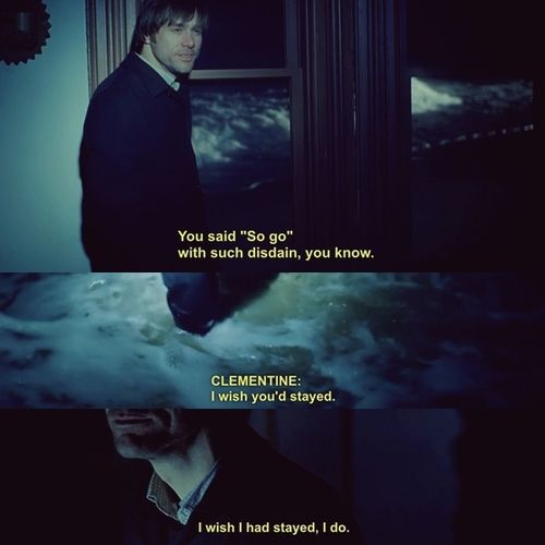Eternal Sunshine Of The Spotless Mind Quotes
